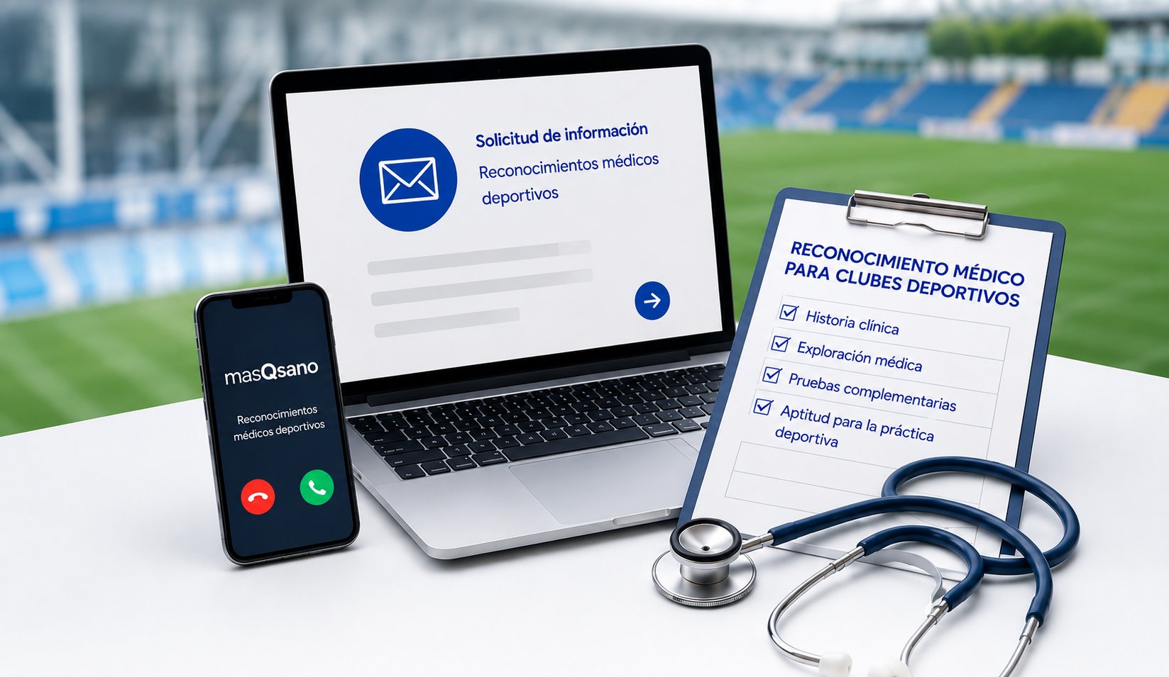 Solicitud de información — Contacto masQsano